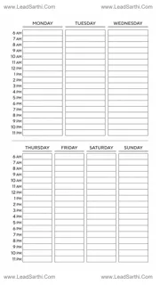Time Blocking Planner for Remote Workers – Stay Focused & Organize Your Workday Design Template