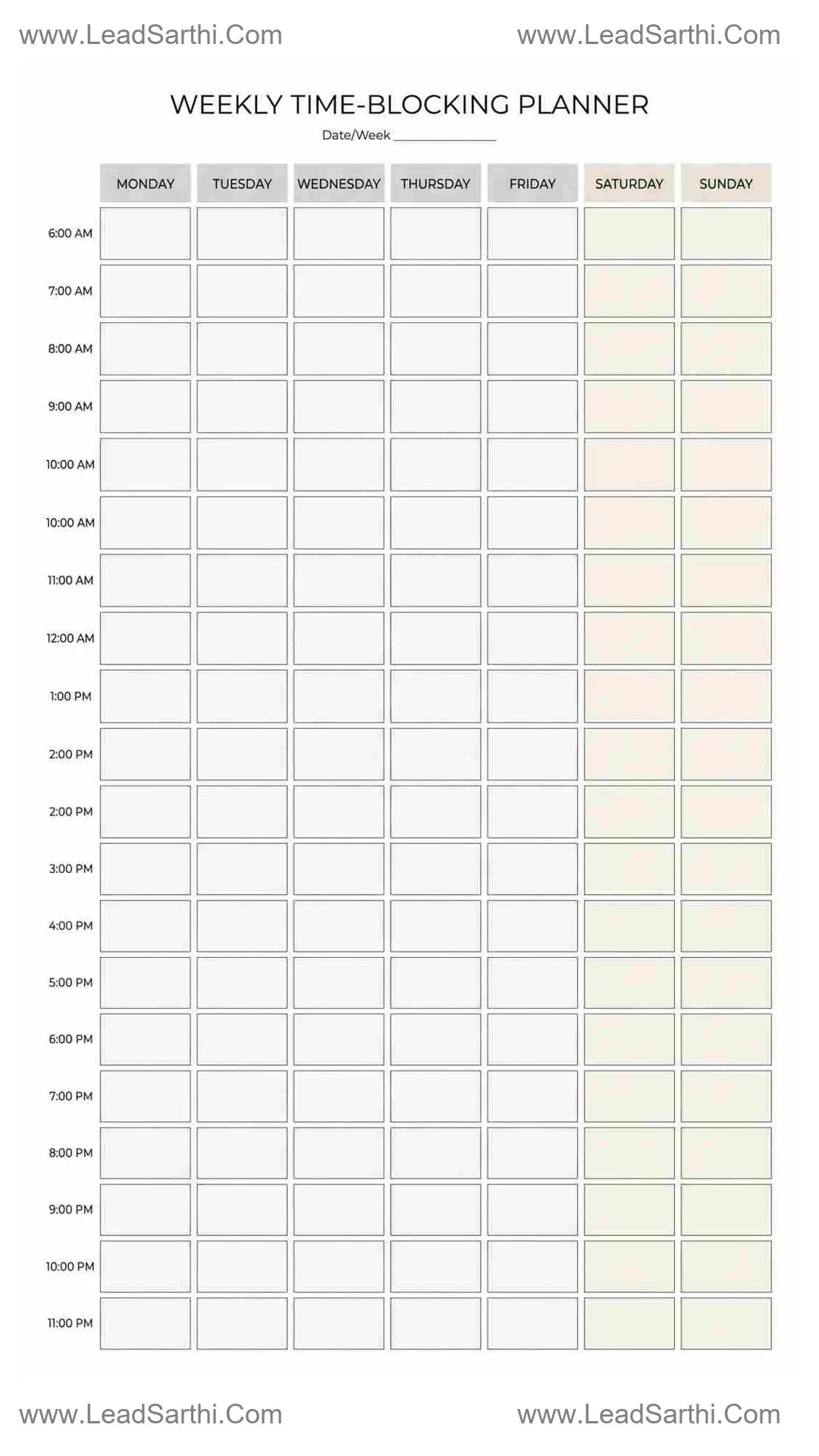 Time Blocking Planner for Busy Parents – Organize Family Schedules & Daily Tasks Thumbnail