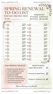 Time Management Personal To Do List PDF Printable for Daily Scheduling Tasks Design Template