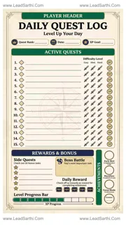 Personal To Do List PDF Printable for Better Daily Task Prioritization Design Template