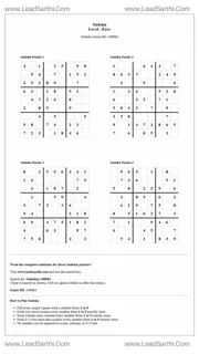 Sudoku Puzzles 4 per Page Easy Level pdf [Game ID: 248684] Design Template