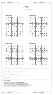 Sudoku Puzzles 4 per Page Easy Level pdf [Game ID: 868426] Design Template