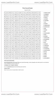Printable word search puzzle for adults 159 (Puzzle id: 126284) Design Template