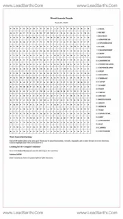 Printable word search puzzle for adults 219 (Puzzle id: 146284) Design Template