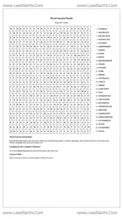 Printable word search puzzle for adults 441 (Puzzle id: 146286) Design Template