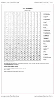 Printable word search puzzle for adults 83 (Puzzle id: 146842) Design Template