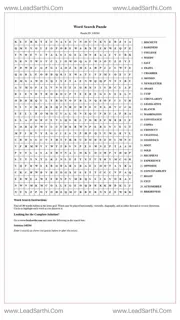 Printable word search puzzle for adults 104 (Puzzle id: 148284) Design Template