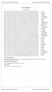 Printable word search puzzle for adults 22 (Puzzle id: 286286) Design Template