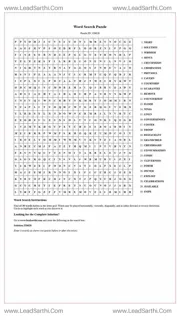 Printable word search puzzle for adults 149 (Puzzle id: 328628) Design Template