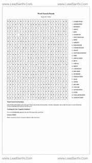 Printable word search puzzle for adults 408 (Puzzle id: 348262) Design Template