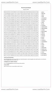 Printable word search puzzle for adults 131 (Puzzle id: 362864) Design Template