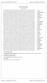 Printable word search puzzle for adults 140 (Puzzle id: 364624) Design Template