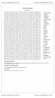 Printable word search puzzle for adults 150 (Puzzle id: 382424) Design Template