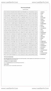 Printable word search puzzle for adults 402 (Puzzle id: 384824) Design Template