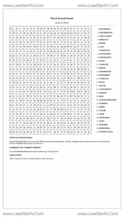 Printable word search puzzle for adults 446 (Puzzle id: 386426) Design Template