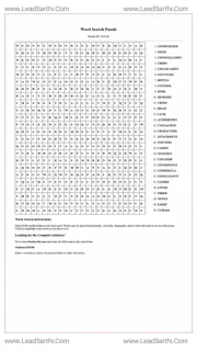 Printable word search puzzle for adults 478 (Puzzle id: 424246) Design Template