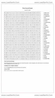 Printable word search puzzle for adults 263 (Puzzle id: 426286) Design Template