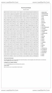 Printable word search puzzle for adults 384 (Puzzle id: 428426) Design Template