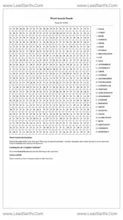 Printable word search puzzle for adults 234 (Puzzle id: 464646) Design Template