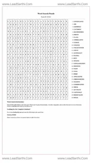 Printable word search puzzle for adults 97 (Puzzle id: 482462) Design Template