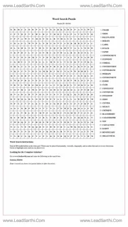 Printable word search puzzle for adults 96 (Puzzle id: 484264) Design Template