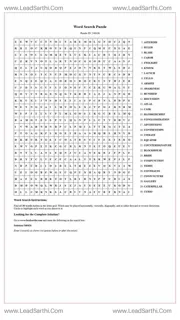 Printable word search puzzle for adults 448 (Puzzle id: 546426) Design Template
