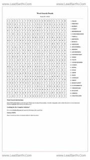 Printable word search puzzle for adults 343 (Puzzle id: 548282) Design Template
