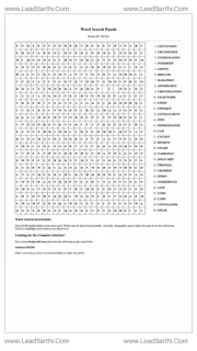 Printable word search puzzle for adults 306 (Puzzle id: 564284) Design Template
