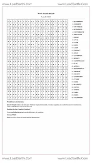 Printable word search puzzle for adults 232 (Puzzle id: 568286) Design Template