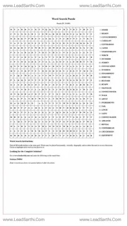 Printable word search puzzle for adults 81 (Puzzle id: 584864) Design Template