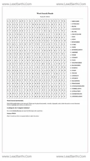 Printable word search puzzle for adults 319 (Puzzle id: 586424) Design Template