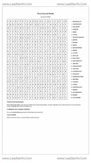 Printable word search puzzle for adults 309 (Puzzle id: 626868) Design Template