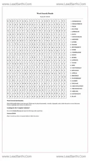 Printable word search puzzle for adults 422 (Puzzle id: 628428) Design Template