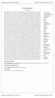 Printable word search puzzle for adults 310 (Puzzle id: 628646) Design Template