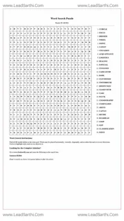 Printable word search puzzle for adults 195 (Puzzle id: 682864) Design Template