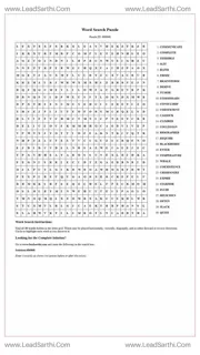 Printable word search puzzle for adults 128 (Puzzle id: 686868) Design Template