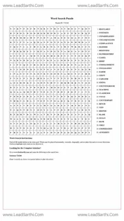 Printable word search puzzle for adults 67 (Puzzle id: 724246) Design Template