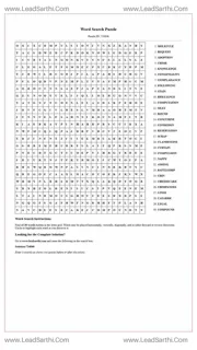 Printable word search puzzle for adults 161 (Puzzle id: 724846) Design Template
