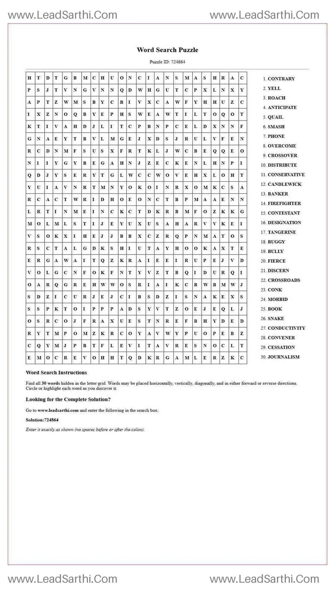 Printable word search puzzle for adults 250 (Puzzle id: 724864) Thumbnail