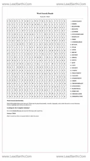 Printable word search puzzle for adults 155 (Puzzle id: 728624) Design Template