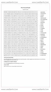 Printable word search puzzle for adults 350 (Puzzle id: 746246) Design Template