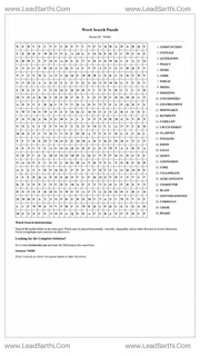 Printable word search puzzle for adults 452 (Puzzle id: 746486) Design Template