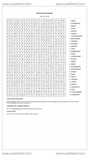 Printable word search puzzle for adults 457 (Puzzle id: 762626) Design Template