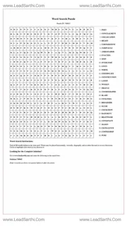 Printable word search puzzle for adults 327 (Puzzle id: 768642) Design Template