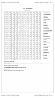 Printable word search puzzle for adults 213 (Puzzle id: 782642) Design Template