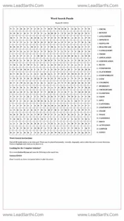 Printable word search puzzle for adults 151 (Puzzle id: 826424) Design Template
