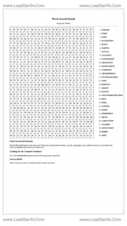 Printable word search puzzle for adults 388 (Puzzle id: 846484) Design Template