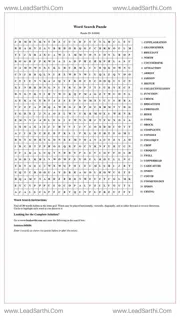 Printable word search puzzle for adults 52 (Puzzle id: 848686) Design Template