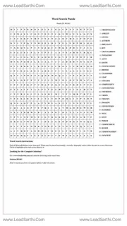 Printable word search puzzle for adults 126 (Puzzle id: 862462) Design Template