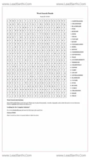 Printable word search puzzle for adults 1 (Puzzle id: 924642) Design Template